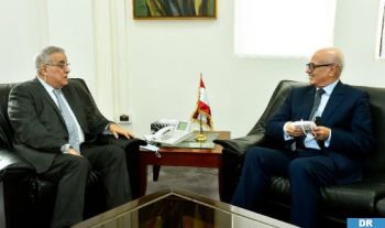 Le ministre libanais des AE souligne les liens de fraternité unissant son pays au Maroc et réaffirme la position du Liban en faveur de la souveraineté et de l'intégrité territoriale du Royaume