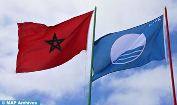 Plages propres 2024 : Le Pavillon bleu flotte sur la plage de Bouznika pour la 18ème fois consécutive