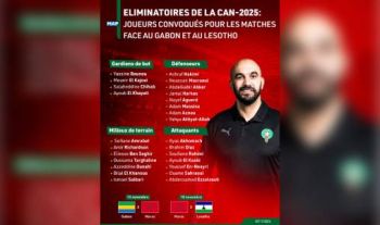 Eliminatoires de la CAN-2025 (5è et 6è journées) : 26 joueurs convoqués par Walid Regragui pour les matches face au Gabon et au Lesotho