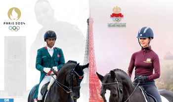 JO Paris-2024: les cavaliers Noor Slaoui et Yassine Rahmouni aspirent à signer une participation réussie