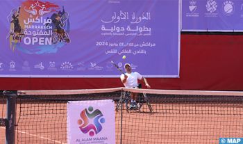 Marrakech: Coup d’envoi du Tournoi international de tennis en fauteuil roulant