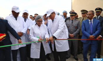 Dakhla: inauguration d'une unité industrielle de conserverie de poisson