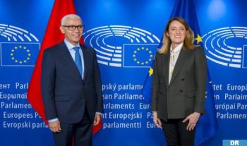 M. Talbi Alami et Mme Metsola conviennent d'une feuille de route pour la relance des relations entre les parlements marocain et européen