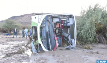 Autocar emporté par les crues à Oued Tata : 10 morts et 7 portés disparus (nouveau bilan)