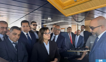 Dakhla: Mme Driouich visite la zone dédiée au déchargement des navires RSW