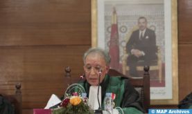 Installation du nouveau premier président de la Cour d'appel de Rabat El Mostafa Larhzal