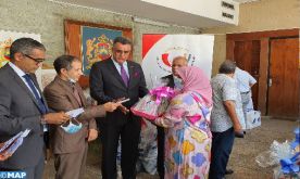 kits alimentaires à 80 familles marocaines et ivoiriennes