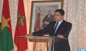 M. Bourita exprime la solidarité totale du Maroc avec le Burkina Faso dans ses efforts pour lutter contre l'extrémisme et le terrorisme