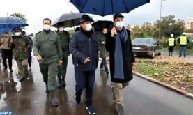 Casablanca: M. Ahmidouch visite des zones impactées par les pluies torrentielles et des familles sinistrées