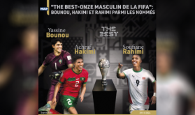 "The Best-Onze Masculin de la FIFA": Bouno, Hakimi et Rahimi parmi les nommés