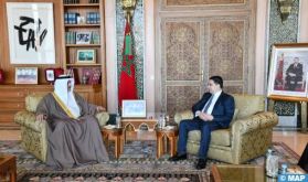 M. Bourita s'entretient à Rabat avec le Président du Conseil des représentants bahreïni