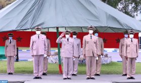 La 1-ère Brigade d'infanterie parachutiste célèbre à Salé le 65è anniversaire des FAR