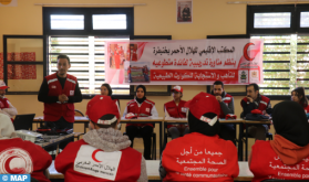 Khénifra : Le Croissant-rouge marocain organise une session de formation au profit de ses volontaires