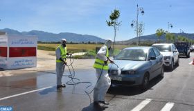 Covid-19: Huit stations de stérilisation de véhicules mises en place dans la préfecture de M'diq-Fnideq