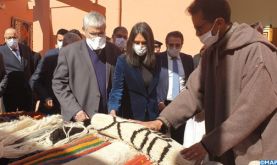 Mme Fettah Alaoui s’enquiert de plusieurs structures artisanales dans la province de Ouarzazate