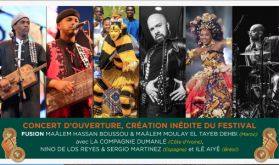 Le Festival Gnaoua d'Essaouira promet une fusion inédite entre trois cultures classées patrimoine immatériel (organisateurs)