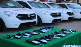 INDH à Essaouira : Remise d'ambulances et de bus de transport scolaire à différentes communes rurales