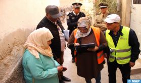 Taroudant: mobilisation continue pour la constatation des habitations touchées par le séisme d'Al Haouz