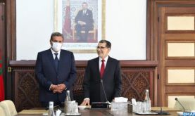 Passation de pouvoirs entre M. Saad Dine El Otmani et le nouveau Chef du gouvernement M. Aziz Akhannouch