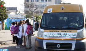 INDH/préfecture Aïn Chock: Le transport scolaire, un levier de lutte contre le décrochage scolaire