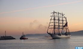 Le navire-école à voile péruvien B.A.P "Unión" fait escale au port de Tanger