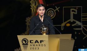 CAF Awards 2023: La Marocaine Nesryne El Chad remporte le prix de meilleure jeune joueuse africaine de l'année