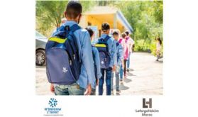 Rentrée scolaire 2021: 14.000 élèves riverains bénéficiaires du programme "Nebniouw L7ayat" de LafargeHolcim