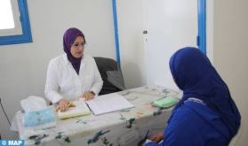 El Jadida : Environ 210 femmes bénéficient d'une caravane médicale de sensibilisation et de dépistage des cancers du sein et du col de l'utérus