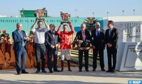 Meeting international du Maroc : le cheval "Ghasham" remporte le Grand Prix de SM le Roi Mohammed VI des pur-sang arabes