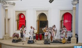 Vernissage de l'exposition "Pérou : Terre de trésors" à la Villa des Arts de Rabat