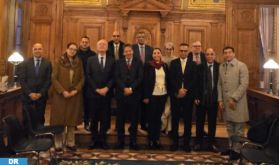 Visite de travail à Paris d'une délégation judiciaire marocaine de haut niveau