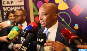 CAN féminine (Maroc-2024): M. Motsepe "très fier" du rôle du Maroc dans le développement du football en Afrique