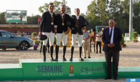 Semaine du cheval 2024 (saut d'obstacles): Le cavalier Hakim Taoui remporte le championnat du Maroc seniors amateurs