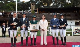 Morocco Royal Tour de saut d'obstacles (étape de Rabat): Le cavalier saoudien Ramzy Al Duhami remporte le Prix Feue SAR la Princesse Lalla Amina