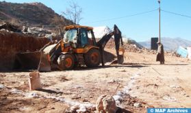 Al Haouz : Mobilisation continue à la commune d'Amghras pour faciliter le démarrage de la reconstruction post-séisme