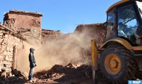 Azilal : Dernière ligne droite pour les opérations de démolition des bâtiments endommagés à Anzou