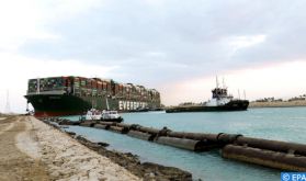 Égypte : Retour de la navigation sur le canal de Suez après la mise à flot du Ever Given (autorité)