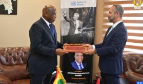 L’Ambassadeur de SM le Roi en République de Guinée remet les copies figurées de ses lettres de créance au Ministre guinéen des AE