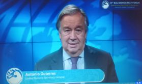 Guterres appelle à préserver les valeurs démocratiques et les droits de l'Homme à l'ère de la Covid-19