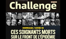 Le magazine Challenge rend hommage aux "soignants morts sur le front de l'épidémie"