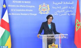 La République Centrafricaine exprime sa position constante et claire et son attachement à l'intégrité territoriale du Royaume du Maroc et considère le plan d’autonomie marocain comme seule solution pour la résolution du différend autour du Sahara