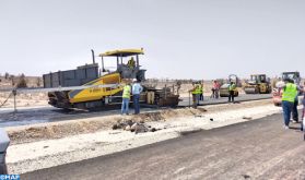 La voie express Tiznit-Dakhla: Les travaux vont bon train au niveau des tronçons de Souss-massa