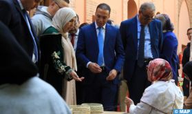 M. Essaadi effectue une visite aux différentes infrastructures de l'artisanat à Marrakech