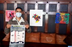 Le jeune artiste Anas Khermoui expose sa "Vision sensible" à Essaouira