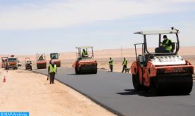 Province de Guercif : Lancement des travaux de renforcement de la route nationale n°6 sur 15,4 km