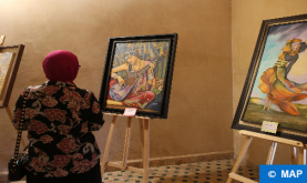 Vernissage à Fès de l’exposition collective "les couleurs d'espoir"