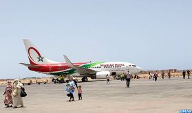 Arrivée à l'aéroport de Dakhla de 118 Marocains rapatriés de Mauritanie