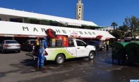 Covid-19: Les opérations de désinfection se poursuivent sans relâche à Casablanca