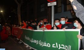 Les Marocains d'Espagne manifestent contre les actes de violence et de brigandage commis par le polisario