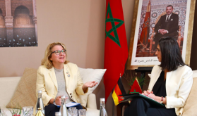 Mme Fettah s'entretient avec la ministre allemande de la Coopération économique et du Développement